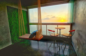 Studio encantador com vista espetacular